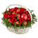 gift basket with strawberry. Armenia