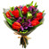 Bouquet of tulips and alstroemerias. Armenia